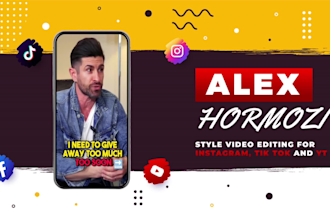 create alex hormozi style reels and shorts