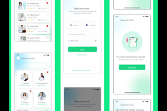 create UI UX designs and wireframes for web and mobile apps