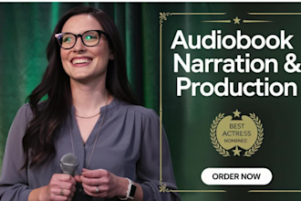 record professionalaudiobook narration acx ready and engaging storytelling