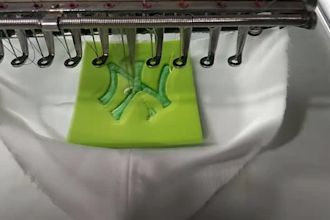 convert to dst 3d,raised,puff embroidery