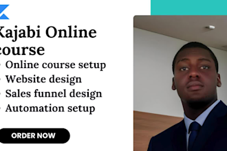setup kajabi online course website pipeline automation and kajabi expert
