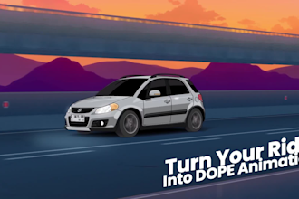 bring your ride to life with a cool 2d live wallpaper