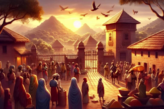 create captivating african folktales and ai animated video art for kids