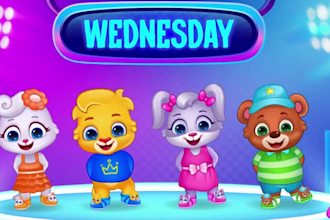 create kids learning video, rhymes, educational video,youtube animation for kids