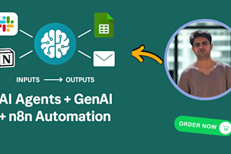 build ai agents, genai apps, n8n automation workflows, crewai