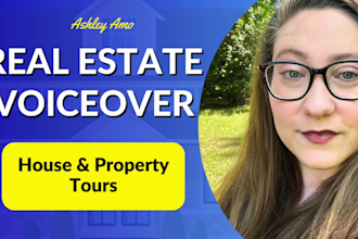 narrate your real estate home tour or ad