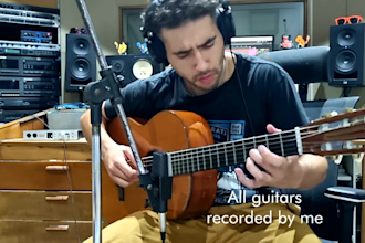 create stunning acoustic guitar recordings for your project