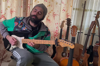 record professional electric and acoustic guitar for you