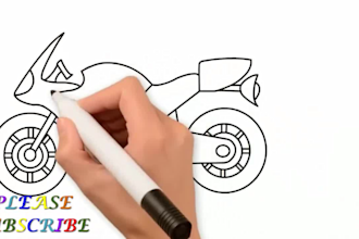 make coloring book video