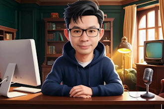 create a custom ai avatar design for project in any language