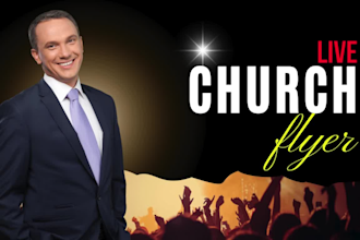 do animated motion, church, event, club, business, flyer design