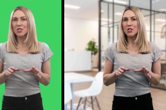 remove green screen and chroma key in any video