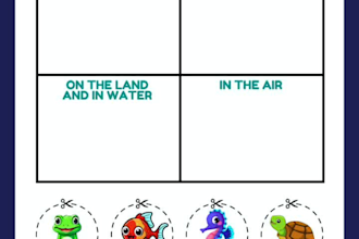 design creative worksheets and learning materials for kids