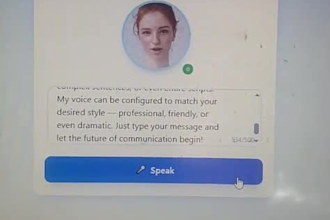 develop an ai powered voice bot with speech capabilities