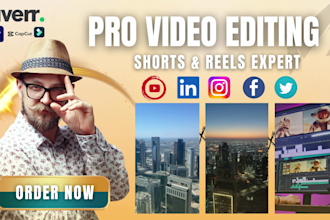 create tiktok, reels, youtube shorts, with trendy effects