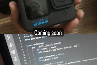 automate your gopro camera in python