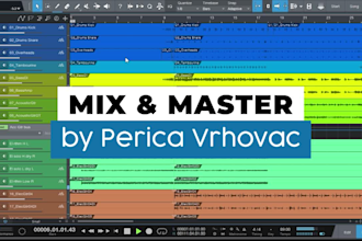 do professional mix and mastering for your song