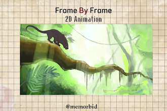 do frame by frame 2d animation