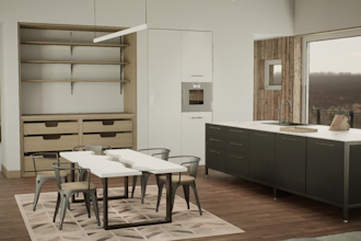 make you realistic 3d interior renders and not charge you fortune