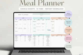 design excel budget spreadsheet planners digital planners for etsy store