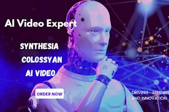 create and edit ai video ai animation using heygen synthesia colossyan kling ai