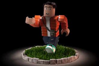 create professional and detailed 3d roblox gfx, ugc models for roblox games