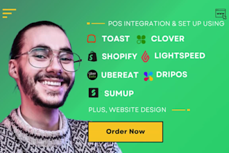 do restaurant menu website using toast pos lightspeed square ubereat doordash