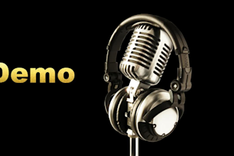 record a professional voice over of your audiobook in romanian