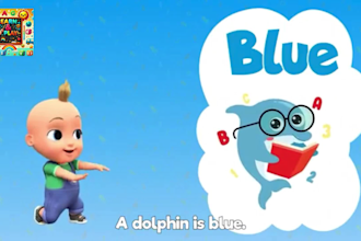 create professional engaging kids video with animation and music