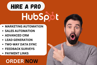 be your hubspot CRM hubspot website landing page hubspot automation workflow
