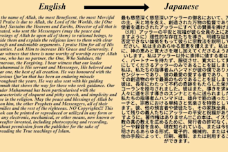 professionally translate japanese,russian,urdu,hindi language into english
