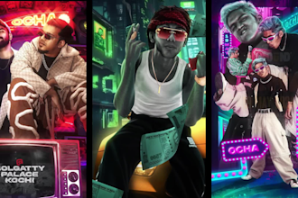 create catchy animated music promo videos or visualisers
