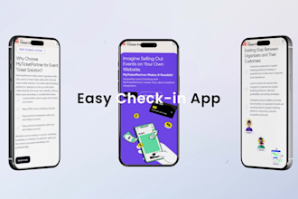 create app and website promo animations