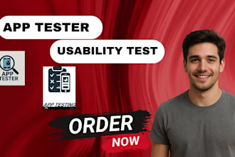 qa test and review website and app with UI UX and functionality testing
