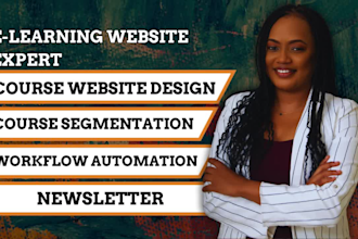 elearning course website design, sales funnel on teachable, thinkific, kajabi