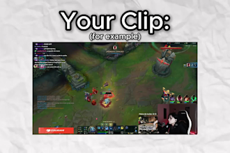 video editing for streamers and gaming channels