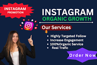 do instagram promotion for super fast organic growth