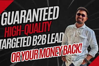 be your facebook b2b targeted leads generation and social media marketing expert