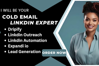 set up dripify campaign marketing automation  skylead for cold email outreach