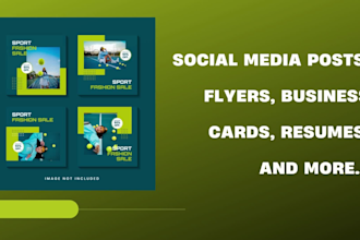 design professional canva templates, instagram posts, flyers and more