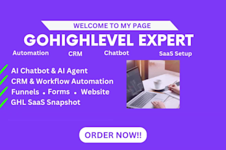 setup gohighlevel chatbot crm ghl automation workflow ai agent twilio website