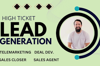 be your high ticket sales closer sales closing sales rep sales agent mlm leads