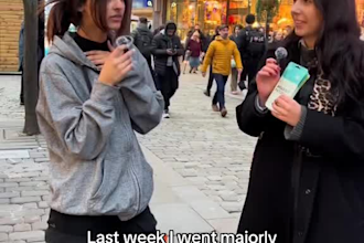 create ugc ad with multiple actors, street interview, podcast, for social media