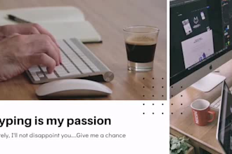 do professional typing job, file conversion, retype documents, audio to text