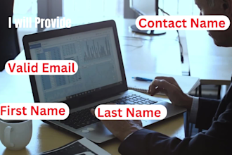 b2b lead generation,data entry,web reasearch for any industry