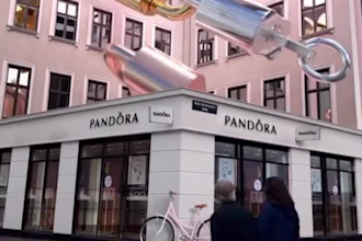 make anamorphic 3d animation video for your led billboards