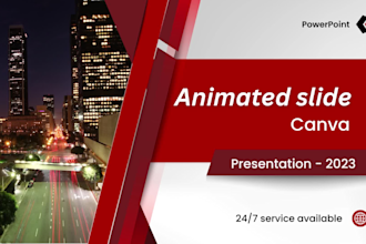 create animated powerpoint presentations templates in canva