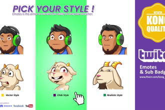 create express custom kick emotes, sub badges for kick, twitch, youtube