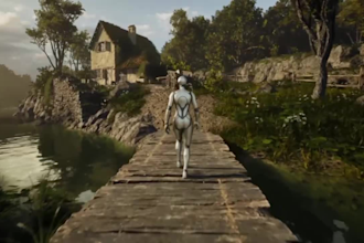 do 3d game environment 3d level design 3d game scene using blender unreal engine