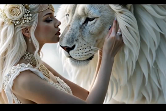 create you a 3d animated music video visualizer, lipsync with veo3